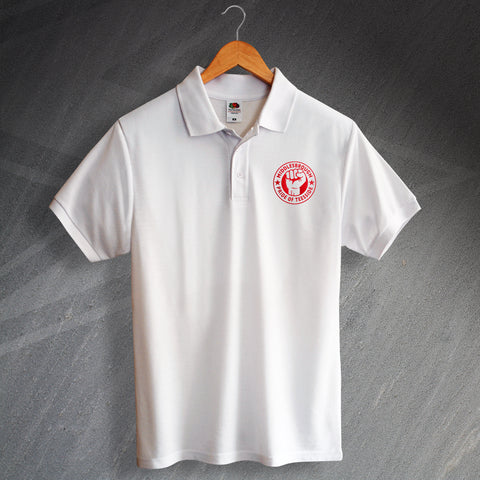 Middlesbrough Embroidered Football Polo Shirt