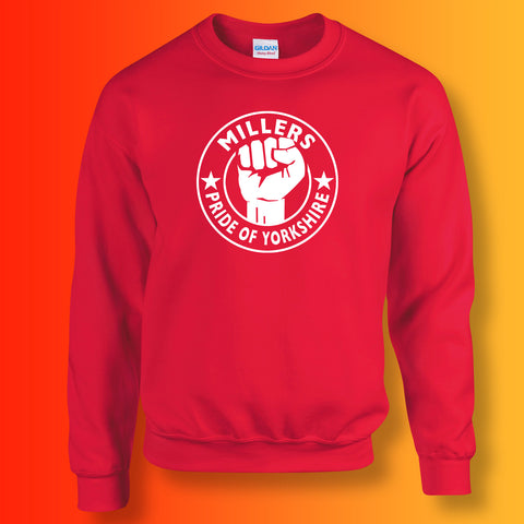 Millers Sweater with The Pride of Yorkshire Design