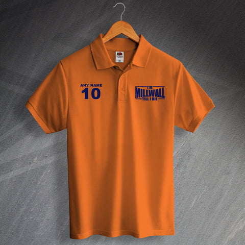 Personalised Millwall Polo Shirt