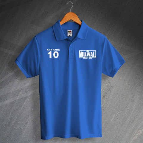 Personalised Millwall Polo Shirt