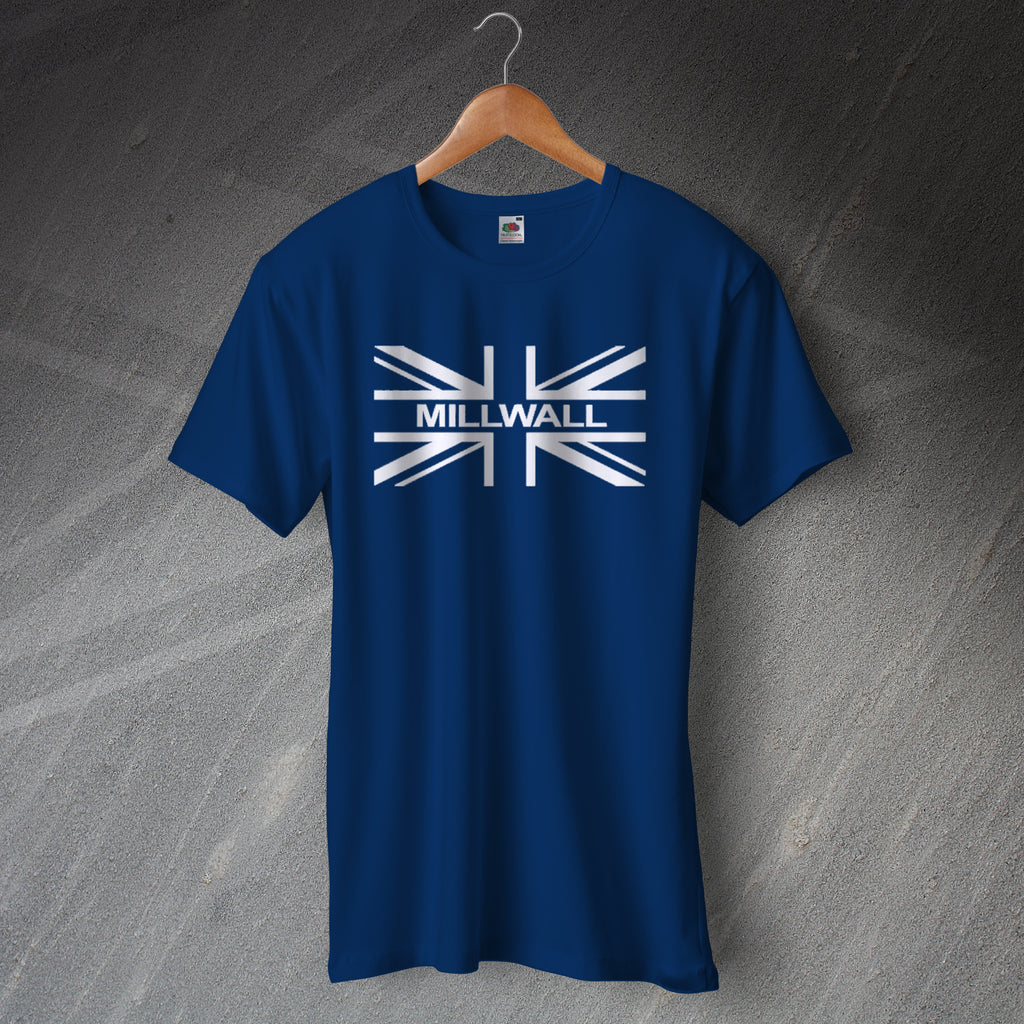 Millwall Football Flag T-Shirt