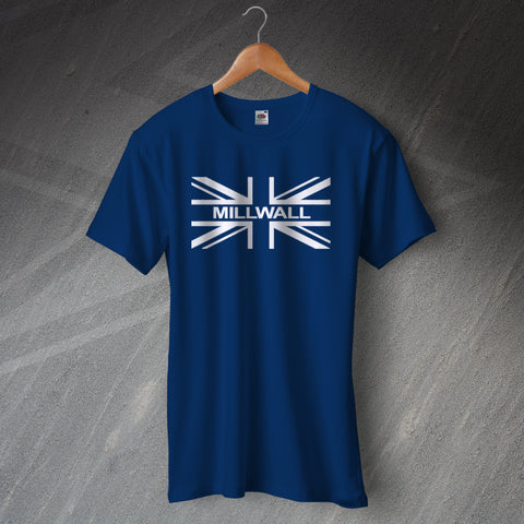 Millwall Football T-Shirt Union Jack