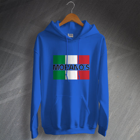 Moranos Pub Hoodie Flag of Italy