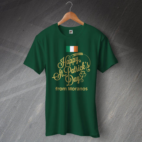 Moranos Pub T-Shirt Happy St Patrick's Day