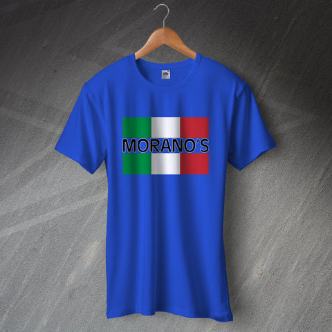 Moranos Pub T-Shirt Flag of Italy