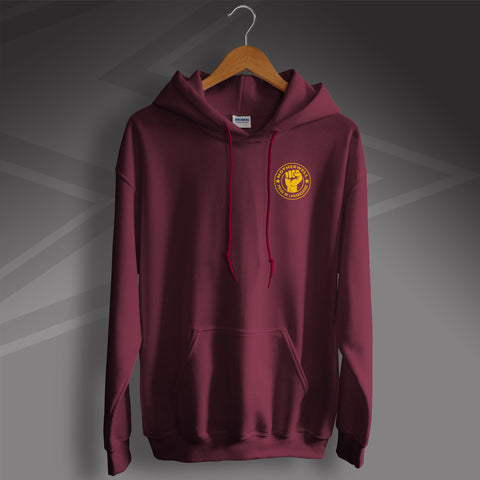 Motherwell Hoodie with The Pride of Lanarkshire Design