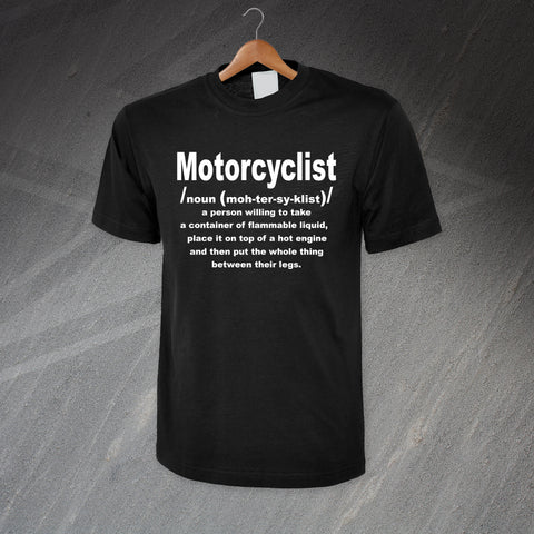 Motorcyclist Meaning T-Shirt