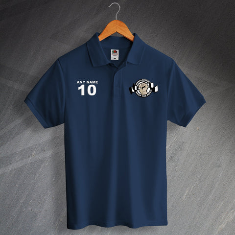 Personalised Newcastle Football Polo Shirt