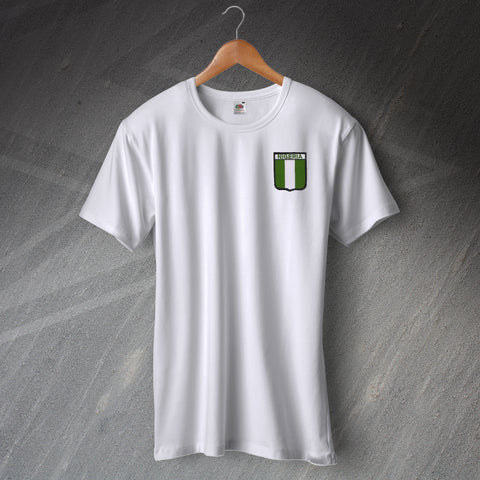 Nigeria Ringer Shirt with Embroidered Badge