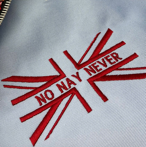 No Nay Never Harrington Jacket