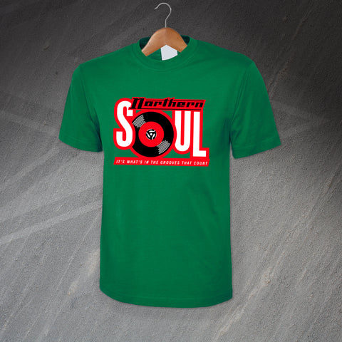 Northern Soul It's What's In The Grooves That Count T-Shirt
