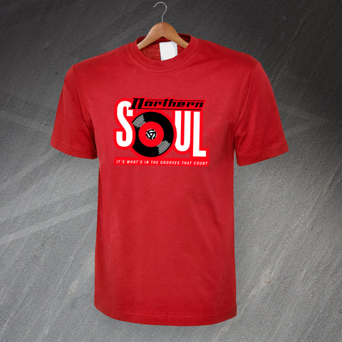 Northern Soul It's What's In The Grooves That Count T-Shirt