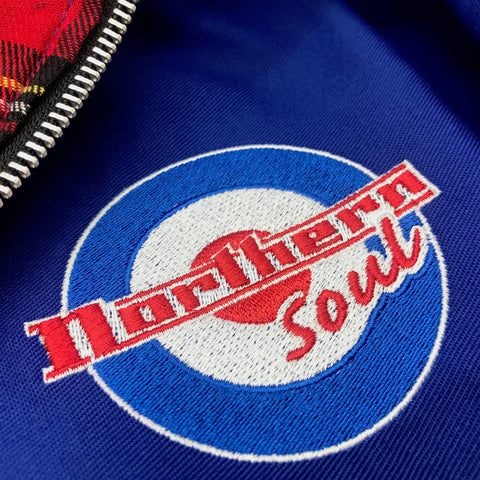 Northern Soul Embroidered Harrington Jacket