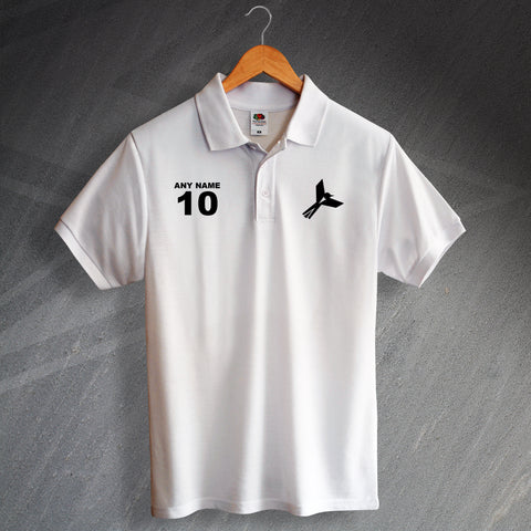 Retro Notts Printed 1977 Polo Shirt Personalised with any Number & Name
