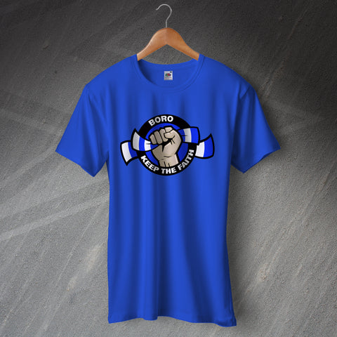 Nuneaton Football T-Shirt Boro Keep The Faith