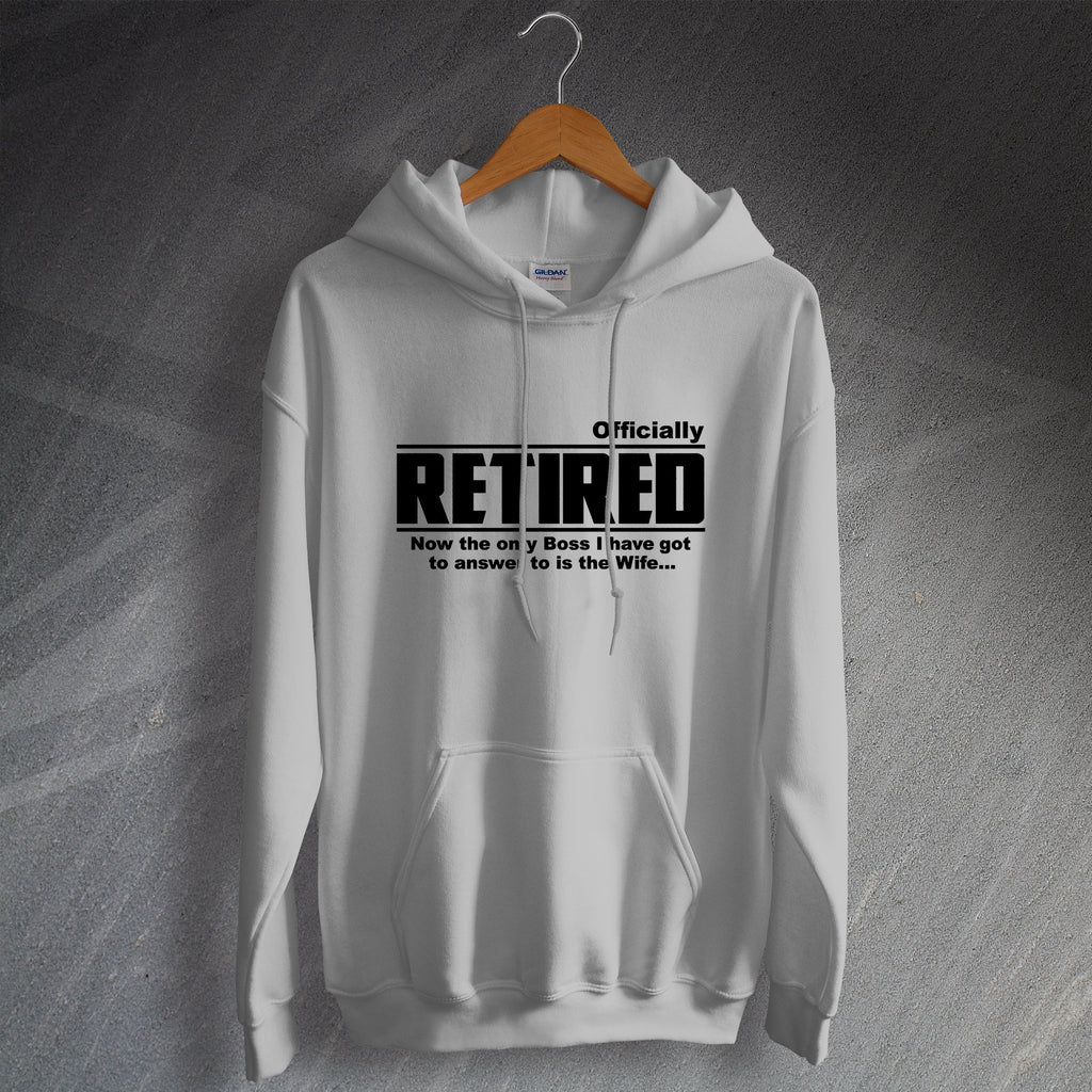 Officially Retired Hoodie