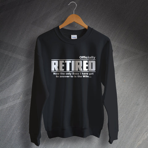 Retirement Sweater