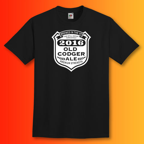 Old Codger 2016 Unisex T-Shirt Black