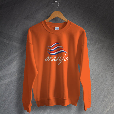 Netherlands Football Sweatshirt Oranje
