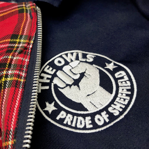 The Owls Football Harrington Jacket
