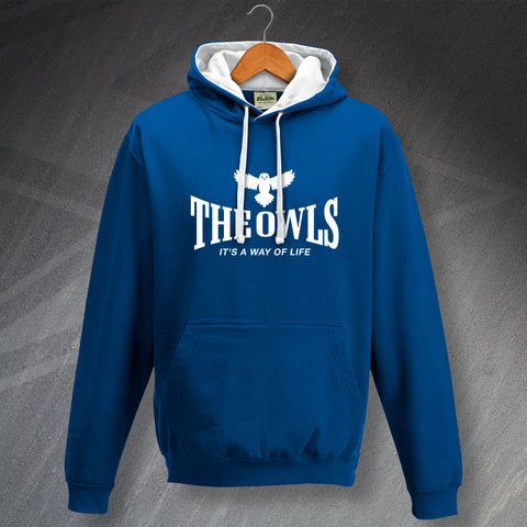 The Owls It's a Way of Life Contrast Hoodie