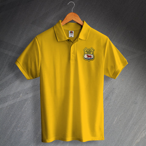 Oxford Football Polo Shirt Embroidered Headington United