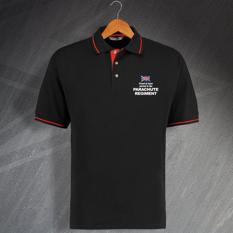 Parachute Regiment Embroidered Polo Shirt