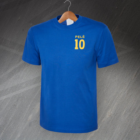 Pele 10 Embroidered T-Shirt