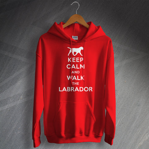 Personalised Keep Calm Unisex Hoodie with any Dog Breed Name & Graphic