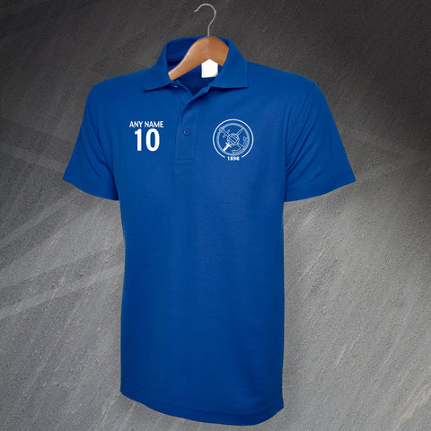 Retro Portsmouth 1898 Polo Shirt with any Number & Name