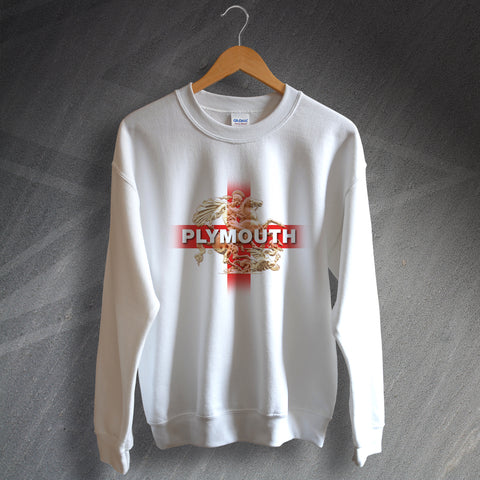 Plymouth Sweatshirt Saint George and The Dragon