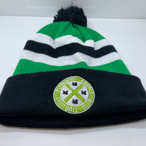 Plymouth Football Bobble Hat Embroidered 1911