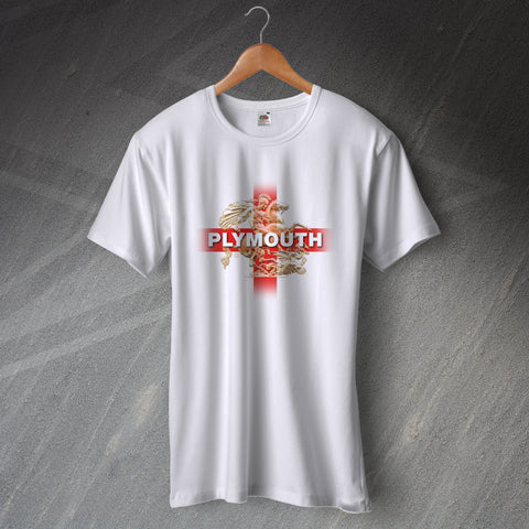 Plymouth Football T-Shirt Saint George and The Dragon