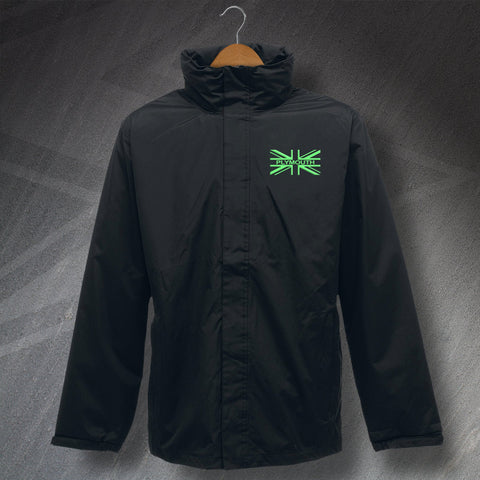 Plymouth Jacket Embroidered Waterproof Union Jack