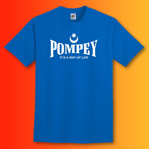 Pompey Shirt with It's a Way of Life Design