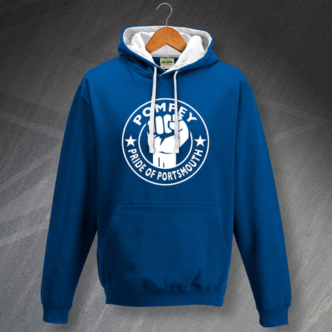Pompey Pride of Portsmouth Contrast Hoodie