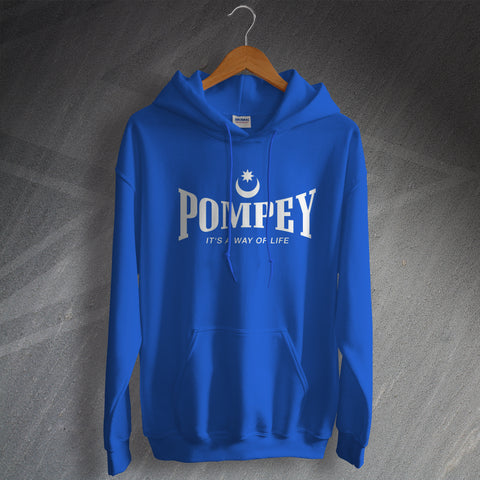 Pompey Hoodie with It's a Way of Life Design