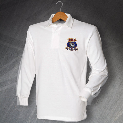 Retro Preston 1900s Embroidered Long Sleeve Shirt
