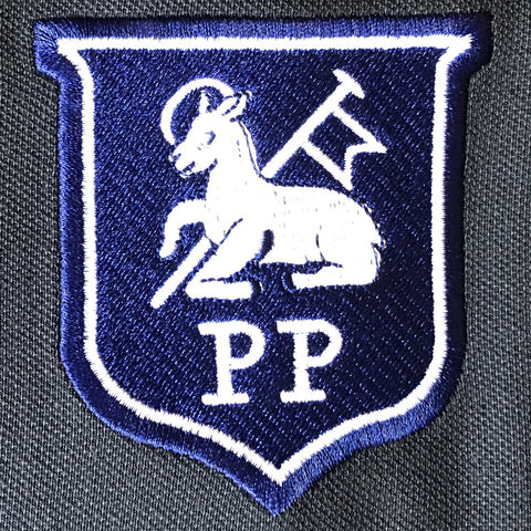 Retro Preston Embroidered Badge
