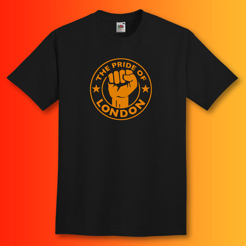 The Pride of London Shirt Black Gold