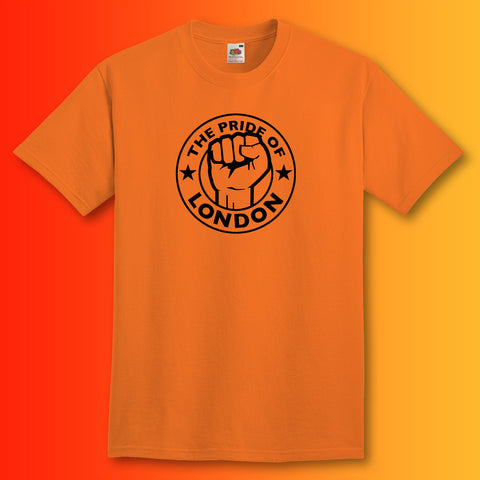 The Pride of London Shirt Orange Black