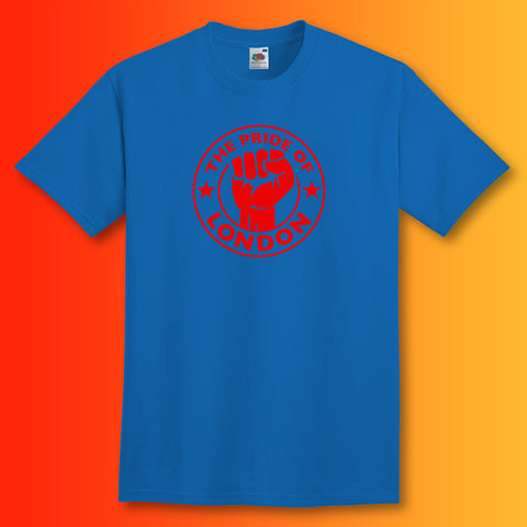 The Pride of London Shirt Royal Blue Red