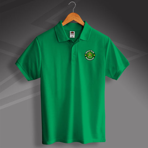 Rhodesia Polo Shirt Embroidered Proud to Be Rhodesian