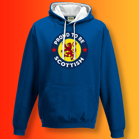 Proud to Be Scottish Unisex Contrast Hoodie