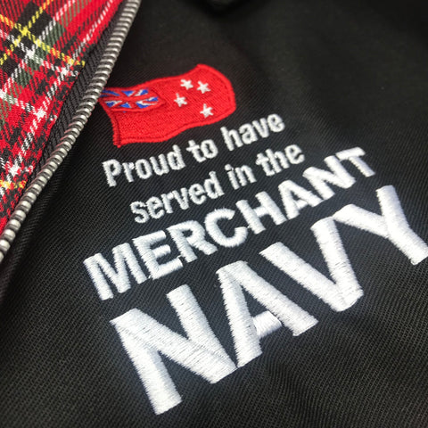 New Zealand Merchant Navy Harrington Jacket