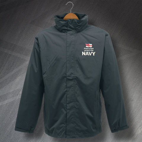 Navy Waterproof Jacket