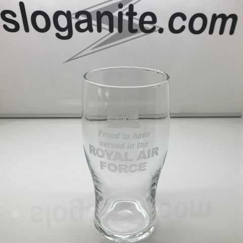 RAF Pint Glass