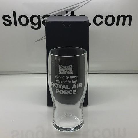 RAF Pint Glass
