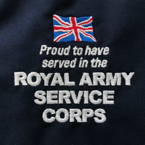 Proud to Have Served In The Royal Army Service Corps Embroidered Badge