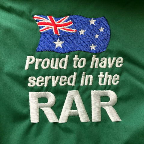 Royal Australian Regiment Embroidered Badge